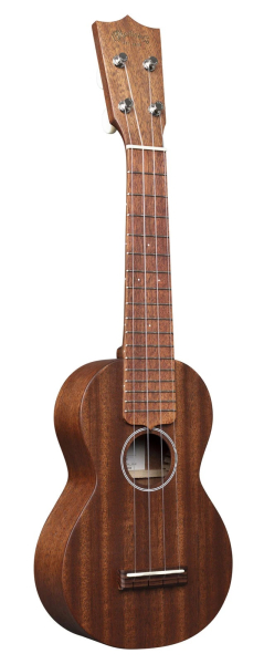 Martin S-O Uke, Sopranukulele, Mahagoni, Decke massiv, inkl. Bag